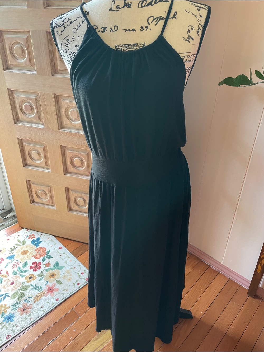 Vava by Joy Han Black Halter Maxi Dress